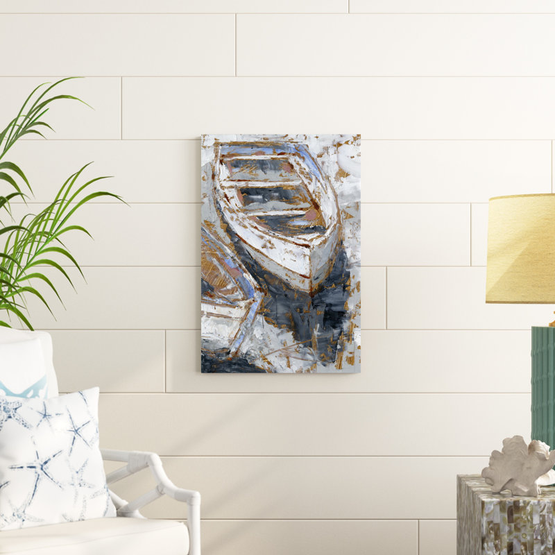 «Cool Light I» par Ethan Harper - peinture sur toile tendue, H 30 po x l 20 po
