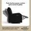 Fauteuil oscillant inclinable électrique de luxe pour la chambre de bébé avec charge double USB Kyoto-114193940