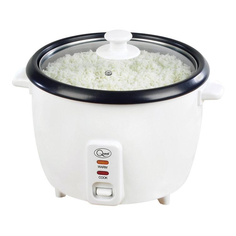 Small Rice Cooker 0.3L - VonShef Electric Rice Steamer for 2, Non