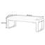 Banc rembourré en cuir Dury-1713050140