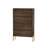Shoe Cabinet, Mid-Century Modern Freestanding Shoe Cabinet, Freestanding Organizer With Metal Legs, Suitable For Entry, Hallway And Entryway