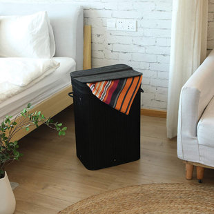 Bamboo Laundry Hamper with Handles