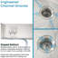 EA-DE5067888513-E Drop-In Double Bowl Kitchen Sink