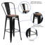 Tabouret de salle à manger en métal Margherite-466744681-460918465