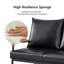 Ukiah 2 Seater Faux Leather Sofa-1088721561