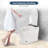 Heated Seat Smart Toilet, One Piece Toilet, Automatic Flush Tankless Toilet Without Bidet, With Foot Sensor Flush, Blue Night Light, Knob Control, Power Outage Flushing, Soft Close Cover,White