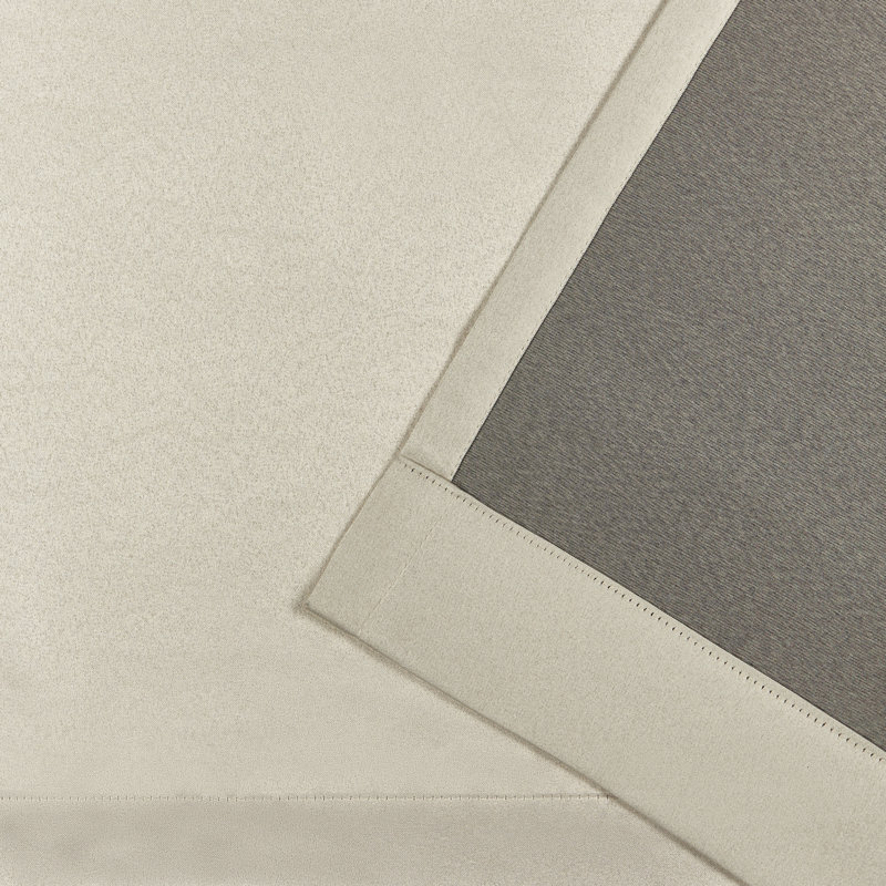 Blackout Curtain Pair, 54" W x 84" L, Sand