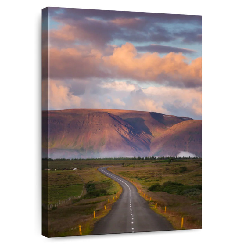 Aime Iceland Highway, 39" H x 26" W