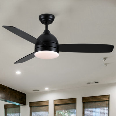 Izchak 10.83'' Ceiling Fan with LED Lights
