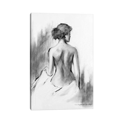 Soft Silhouette IV by E.A. Orme - Wrapped Canvas Print