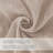 Dawan Natural Linen Sheer Curtains Flax Linen Blended Curtain Panels Living Room Solid Semi-Sheer Grommet Semitransparent Semi-Sheer Soft Privacy Drapes-1635607309-1630846340