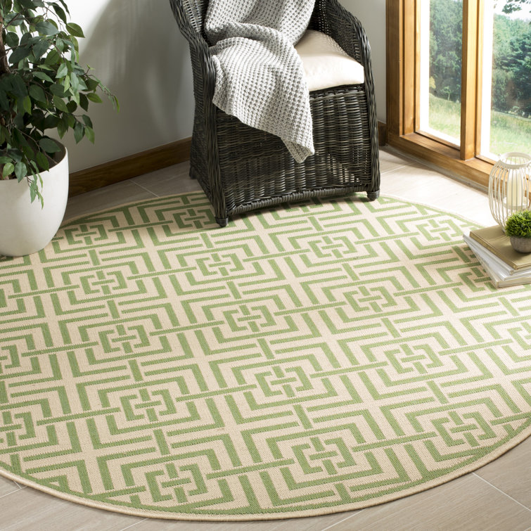Gowanus 100 Performance Geometric Indoor/Outdoor Area Rug