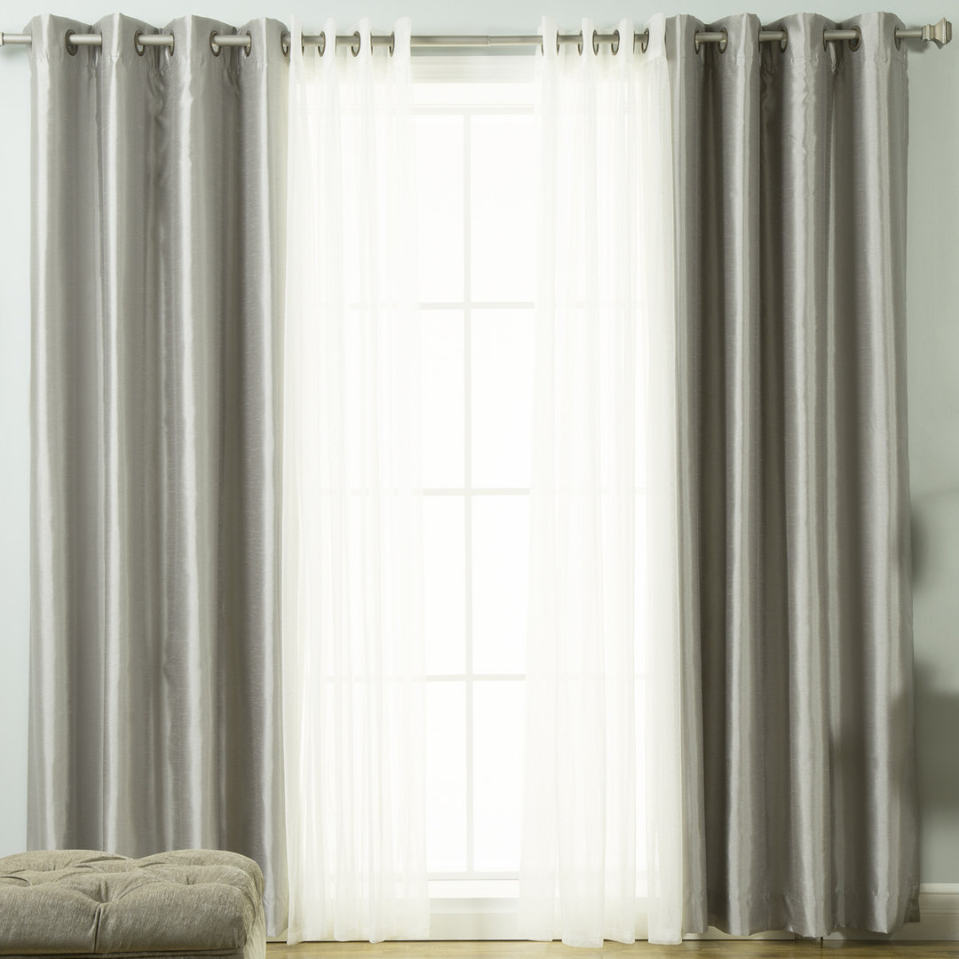 Styrkar Blackout Curtain Everly Quinn Curtain 