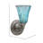 Wall Sconce With 5.5" Crystal Glass-13491708-13491715