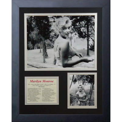 Marilyn Monroe - Fence Framed Memorabili
