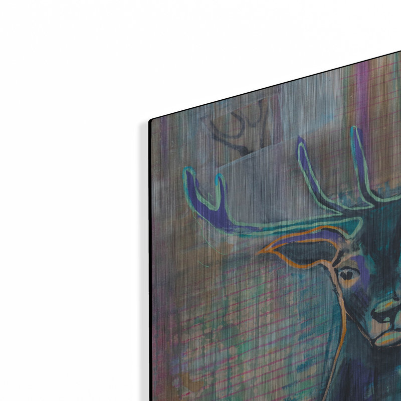 «Dear Deer» par Zwart, H 12 po x l 12 po