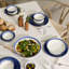 1815 Pacific Glaze Low Serving Bowl 31.5cm Blue