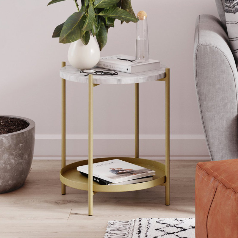 Table de bout avec rangement 