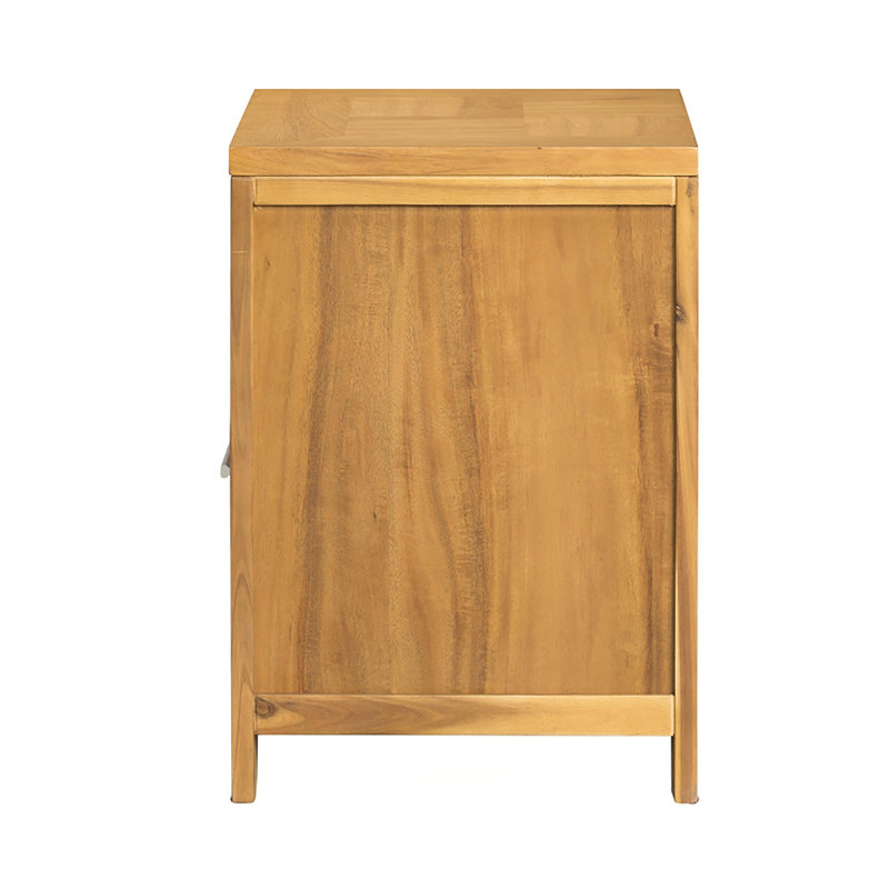 Table de chevet compacte et élégante avec amplement de rangement pour rehausser la chambre à coucher