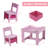 Kids Square Play/Activity Table and Chair Set-87392301