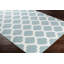 Tapis turquoise / blanc Aliaa-2119574094
