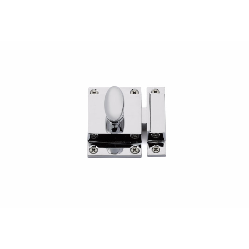 Loquet pour armoire Emtek 2 1/4 po, Chrome poli