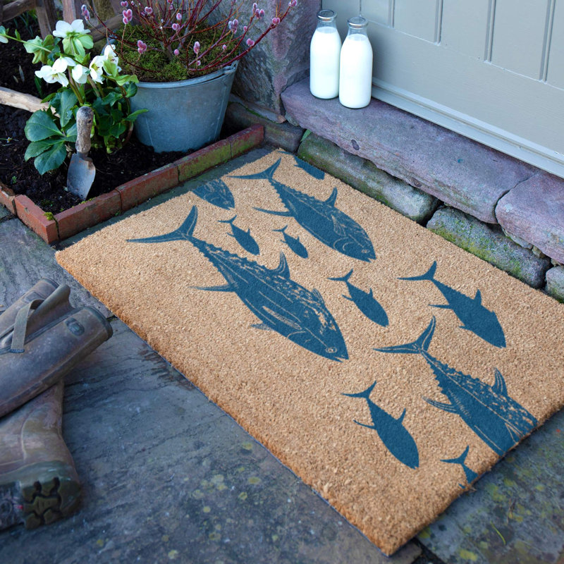 Johana Non-Slip Outdoor Doormat, Rectangle 90 x 60 cm