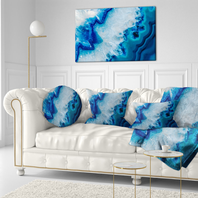 Abstract Geometric Reversible Throw Pillow