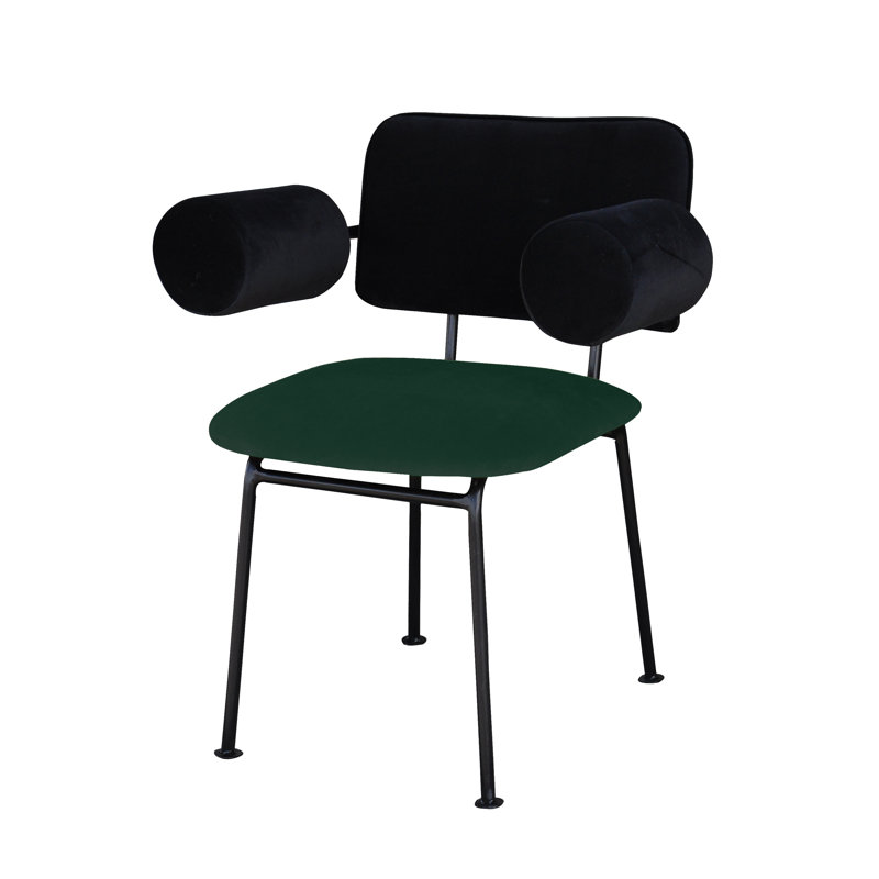 Bee Upholstered Armchair, Boogtle Green