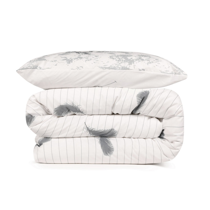 Duvet Cover Set, 200 x 220cm Duvet Cover + 2 Pillowcases (60 x 60)