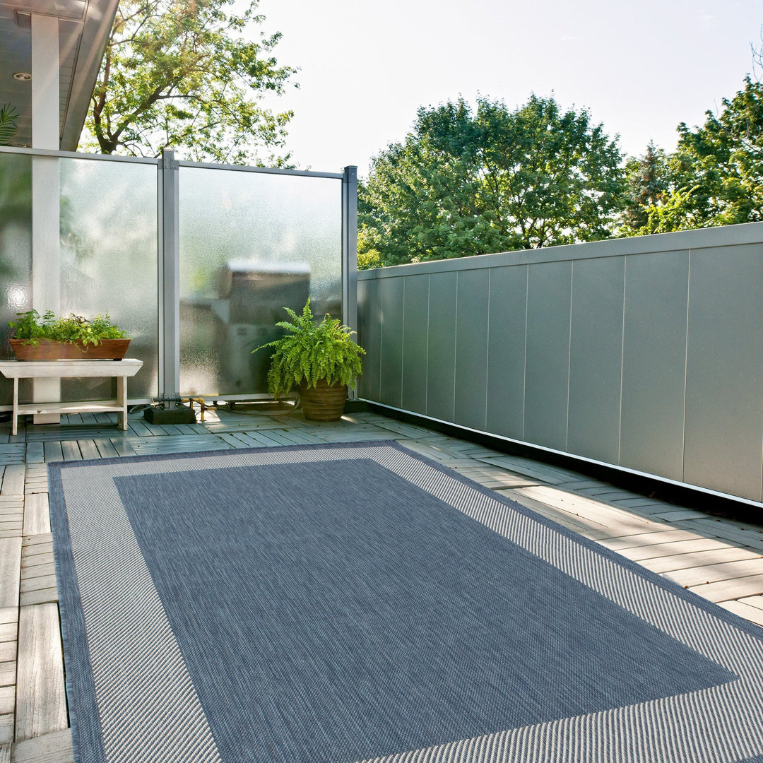 Ecology Collection Geometric Indoor / Outdoor Area Rug