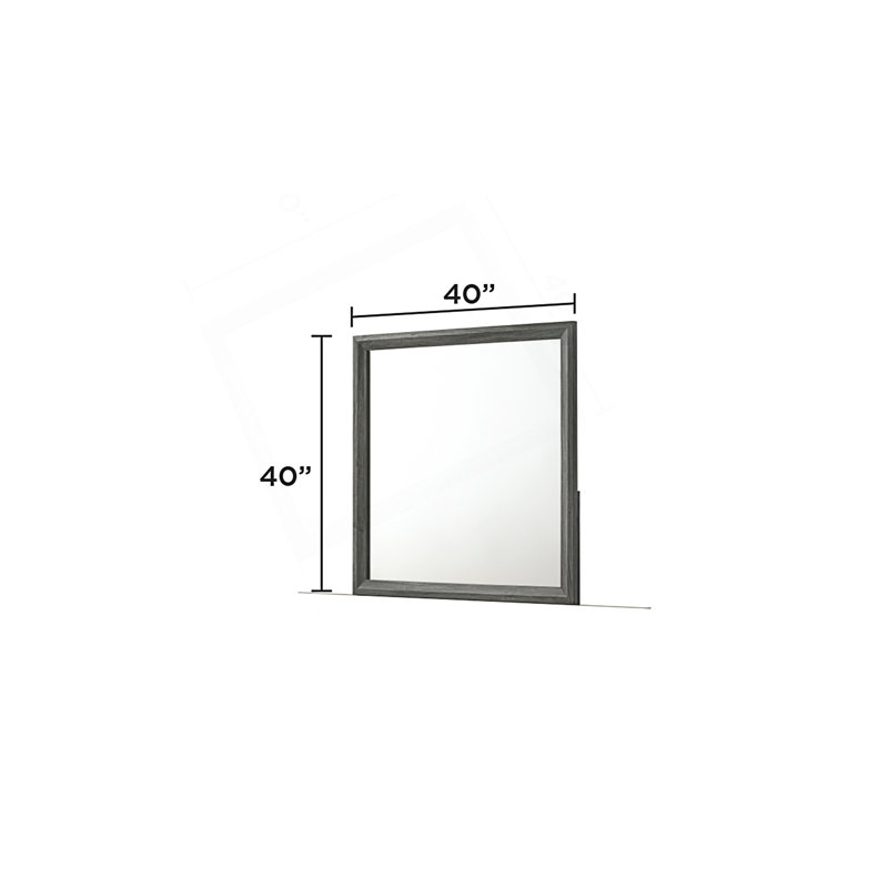 Modern Square Mirror
