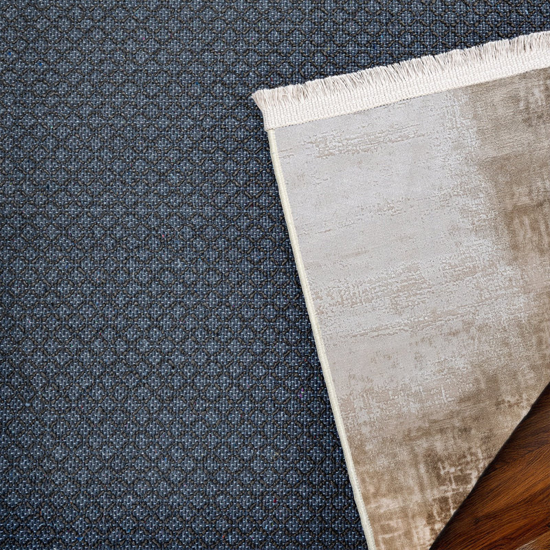 Tapis tissé antidérapant Mink
