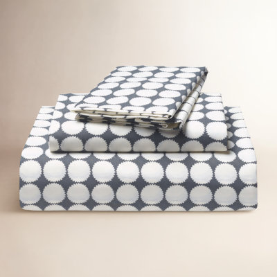 Sol Y Flor 100% Cotton Standard Sheet Set
