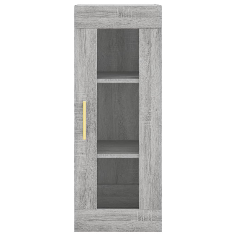 Merin Wall Bathroom Cabinet, Grey Sonoma