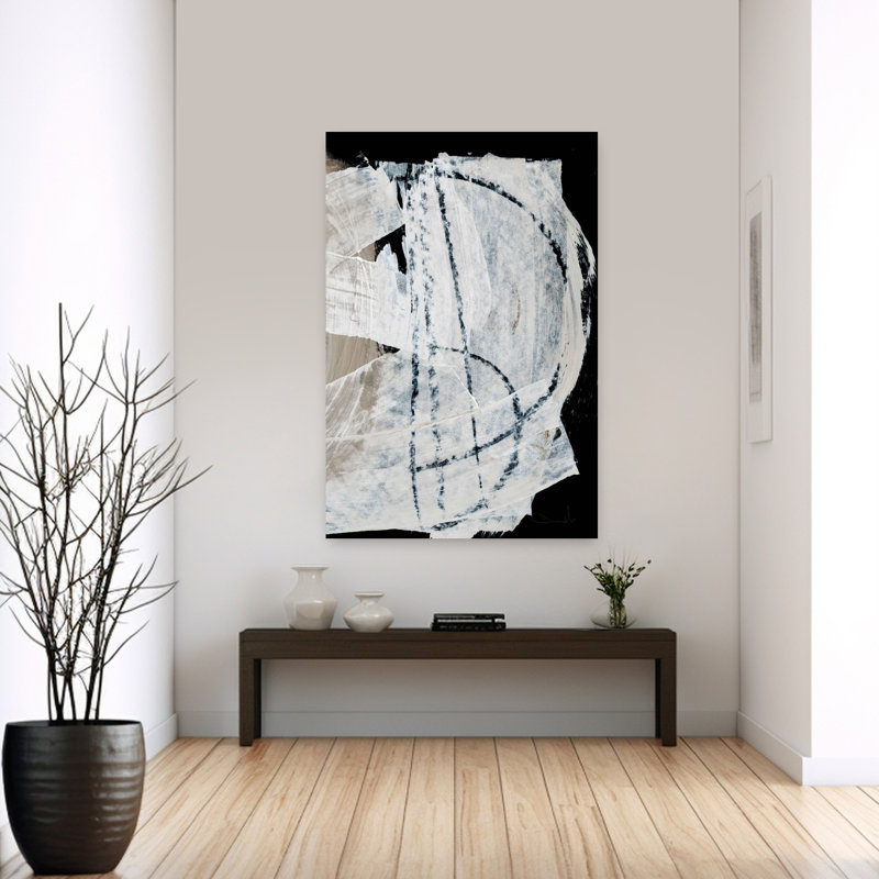 Art contemporain contemporain abstrait, H 60 po x l 40 po
