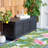 Birch Lane™ Odette 47.2'' W 50 Gallons Solid Wood Eucalyptus Deck Box with Wheels-66289275