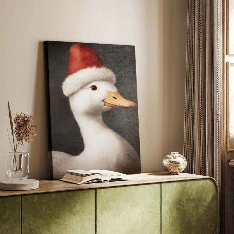 Art des Fêtes de Noël -Série 2-Cccxxvii-galerie Cavas personnalisée, H 18 po x l 12 po