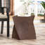 Table d'appoint en béton légère avec construction, longue et chic, rehausse le style de votre maison