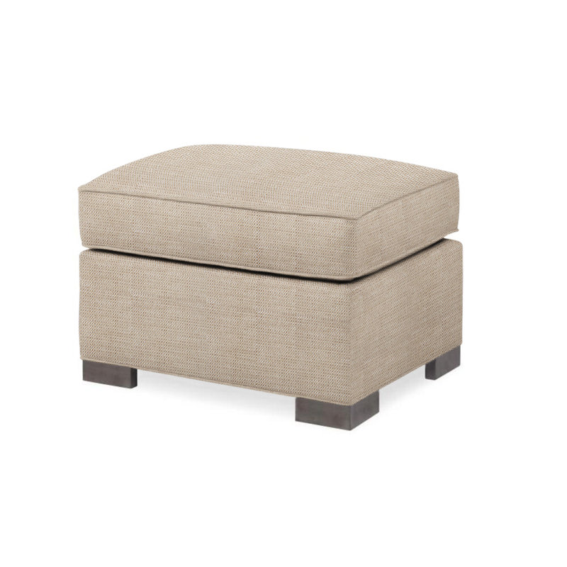 Willem Outdoor Ottoman, Beige/Brown 71628L22