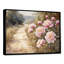 Pivoines le long de l'allée de la ferme II - impressions sur toile surdimensionnées florales-749567751-749567744-571128176