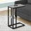 Accent Table C-Shaped End Side Snack Living Room Bedroom Metal Contemporary Modern