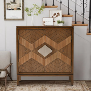 Ewyn 30"W x 31"H x 14"D Enhanced Vintage Cabinet - Artisan Doors