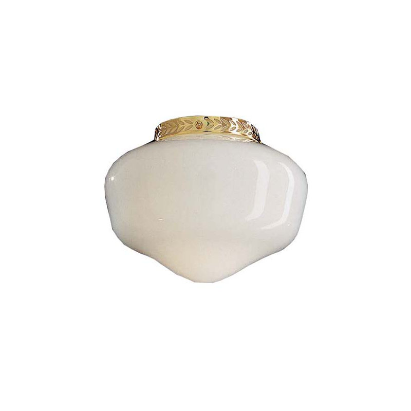 Globe de ventilateur de plafond Schoolhouse