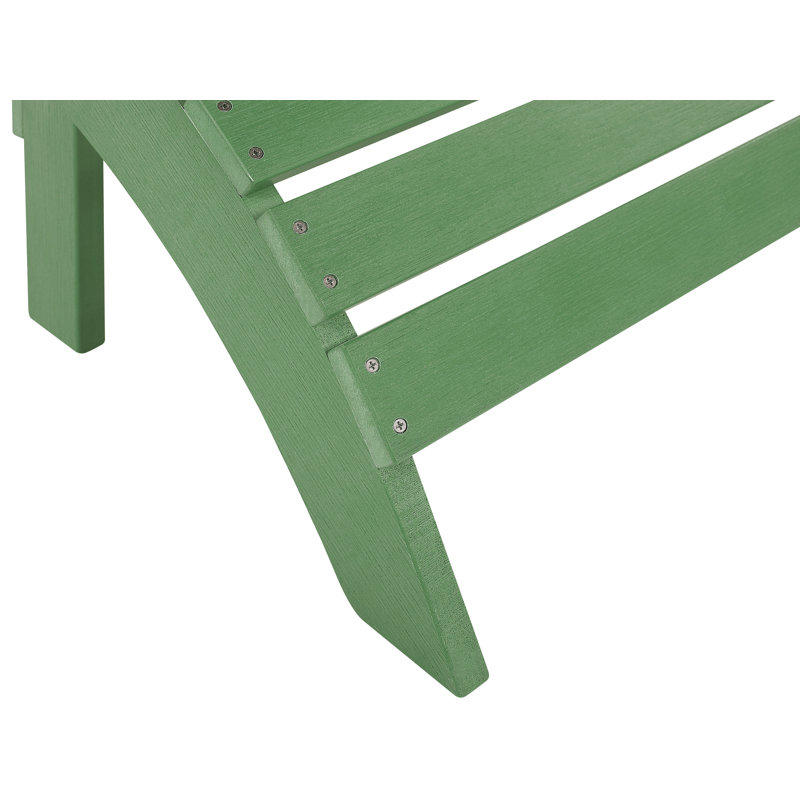 Jaelyn Outdoor Ottoman, Green