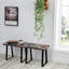 Sled End Table