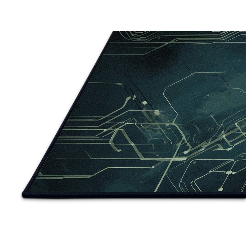 Void Nexus Rug, Rectangle 5' x 8'