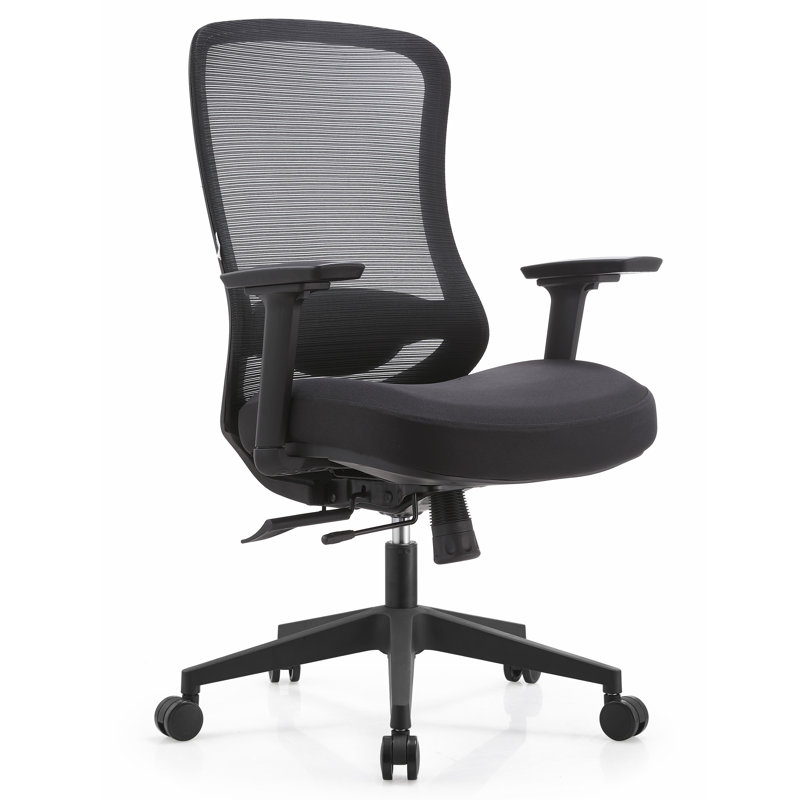 Fauteuil de bureau ergonomique Ingram, Noir