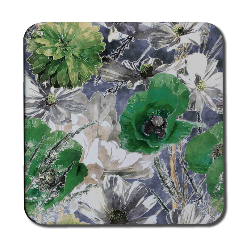 Square 6 Piece Coaster Set