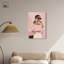 Simple toile d'aspect rose par Art Remedy-113421933-113421940-113421935